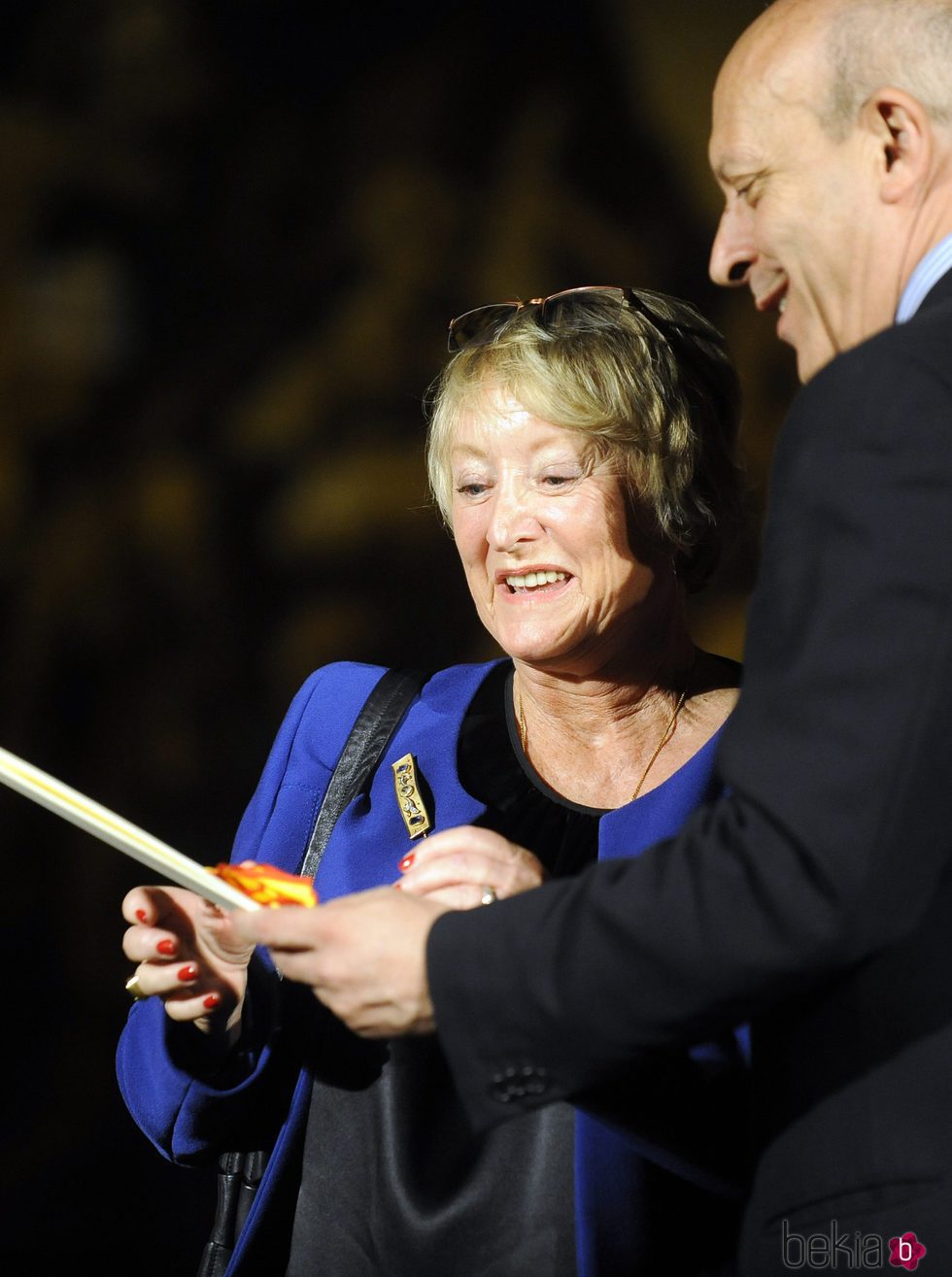 Yvonne Blake en la entrega de Premios de Cine en 2012