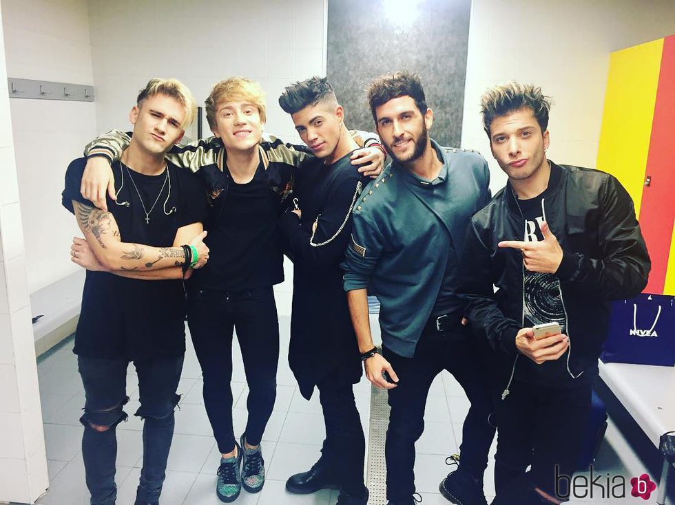 El grupo Auryn en su concierto de despedida en el Coca Cola Music Experience 2016