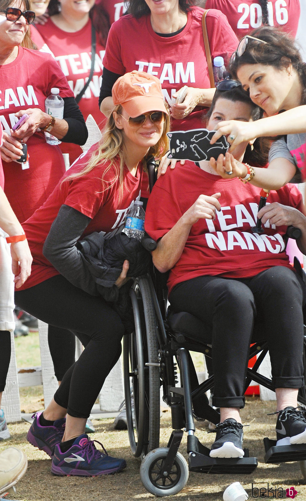 Renée Zellweger en una carrera solidaria por el ELA en Los Ángeles