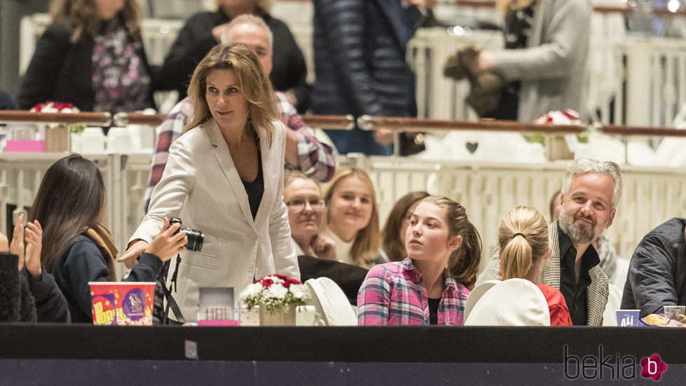 La princesa Marta Luisa de Noruega junto a su exmarido Ari Behn en el Show del Caballo en Oslo