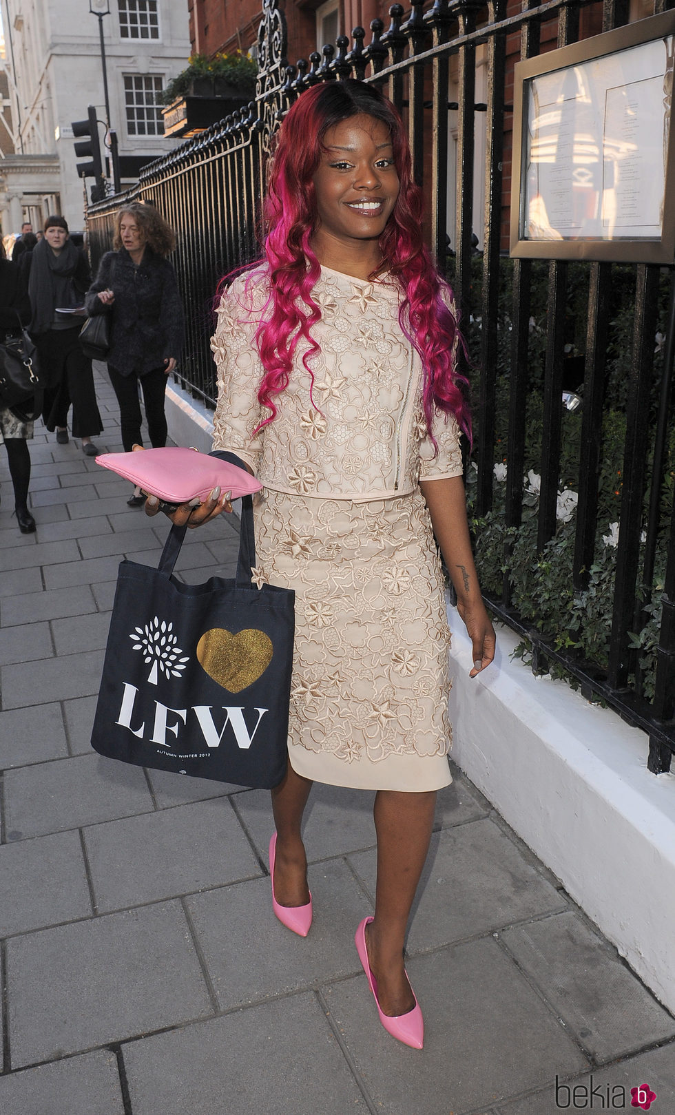 Azealia Banks en las calles de Londres