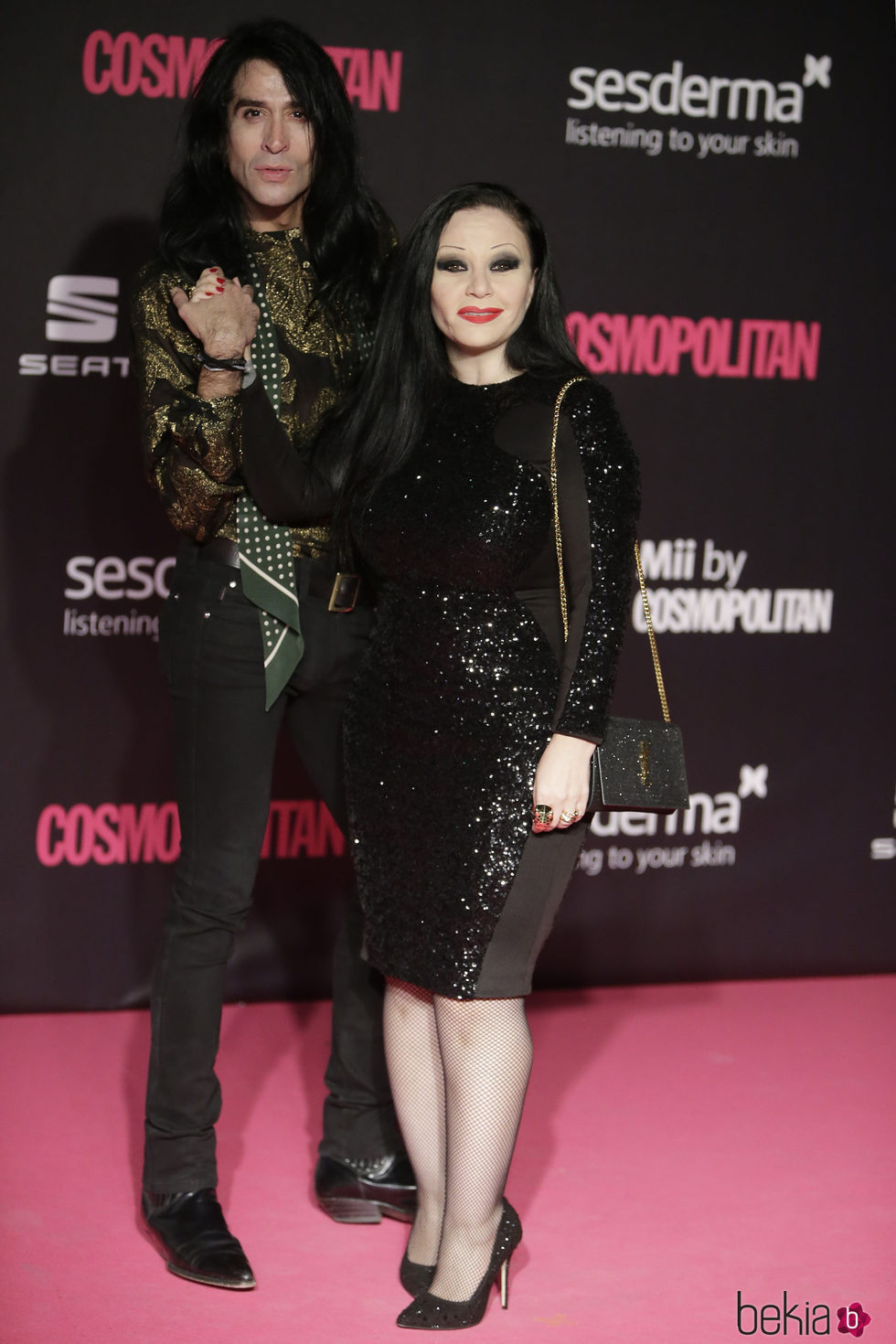 Alaska y Mario Vaquerizo en los Premios Cosmopolitan Fun Fearless Female 2016