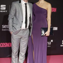 Raúl Arévalo y Melania Mazos en los Premios Cosmopolitan Fun Fearless Female 2016