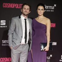 Raúl Arévalo y Melania Mazos en los Premios Cosmopolitan Fun Fearless Female 2016