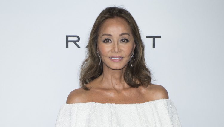 Isabel Preysler en una presentación de la joyería Rabat