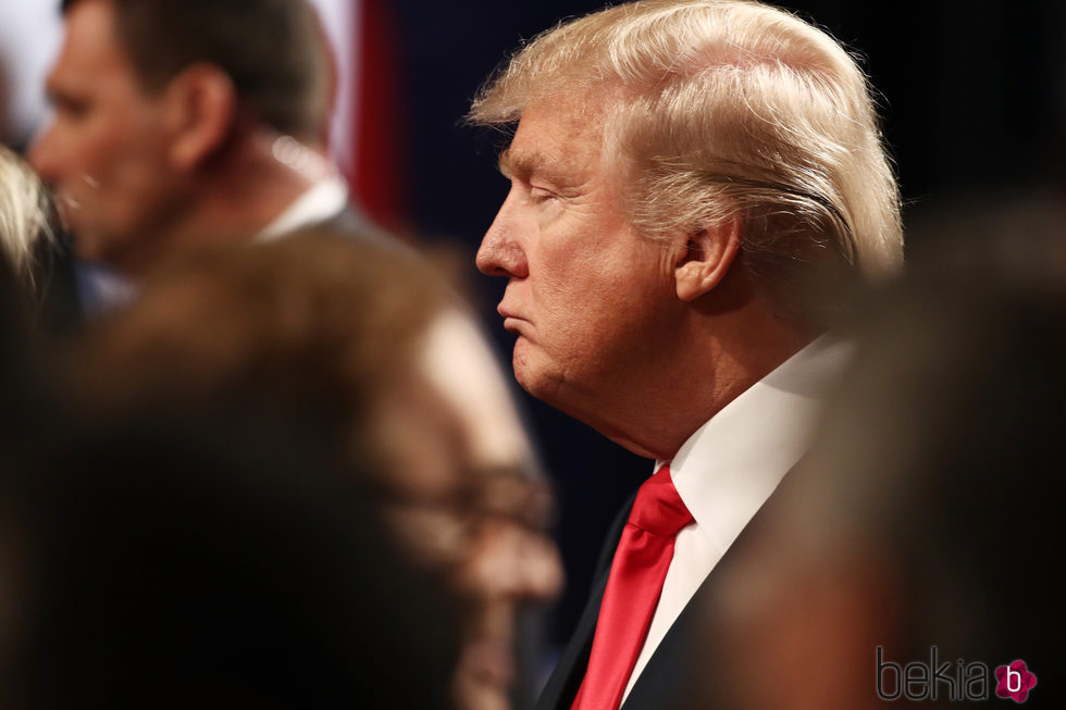 Donald Trump en el tercer debate presidencial