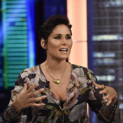 Rosa López en 'El hormiguero' promocionando 'Tu cara me suena 5'