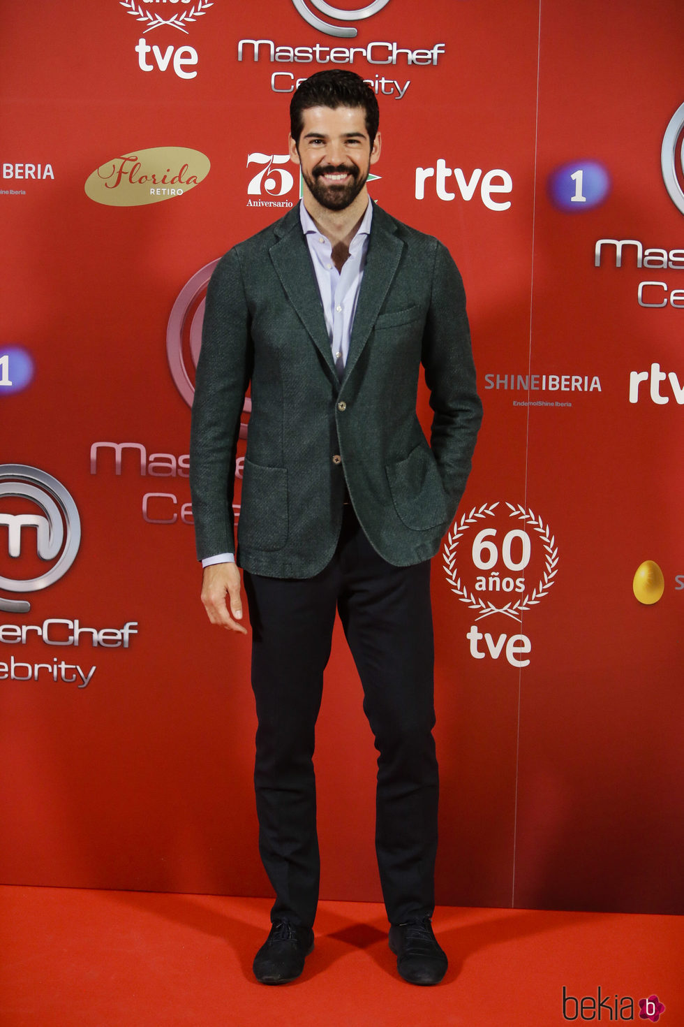 Miguel Ángel Muñoz en la presentación de 'Masterchef Celebrity'