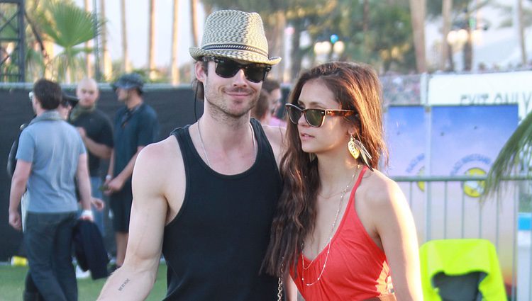 Ian Somerhalder y Nina Dobrev, dos enamorados en Coachella