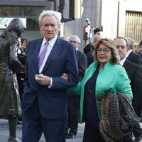 Luis del Olmo y su mujer Mercedes González en los Premios Princesa de Asturias 2016