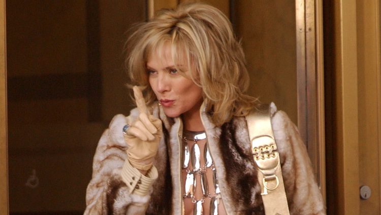 Kim Cattrall en promoción de 'Sex and the city'