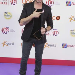 David de María en el photocall del concierto 'Por ellas' de Cadena 100