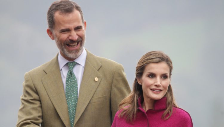 El Rey Felipe VI y la Reina Letizia en Los Oscos, Asturias