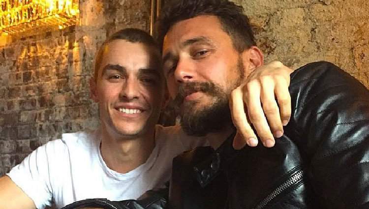 Dave y James Franco de risas