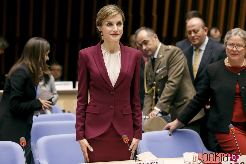 La Reina Letizia en un Congreso de la OMS en Ginebra a favor de la lactancia materna