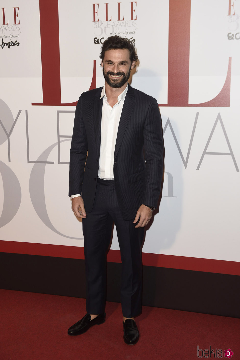 Iván Sánchez en los Elle Style Awards 2016