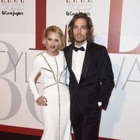 Ana Fernández y Adrián Roma en los Elle Style Awards 2016