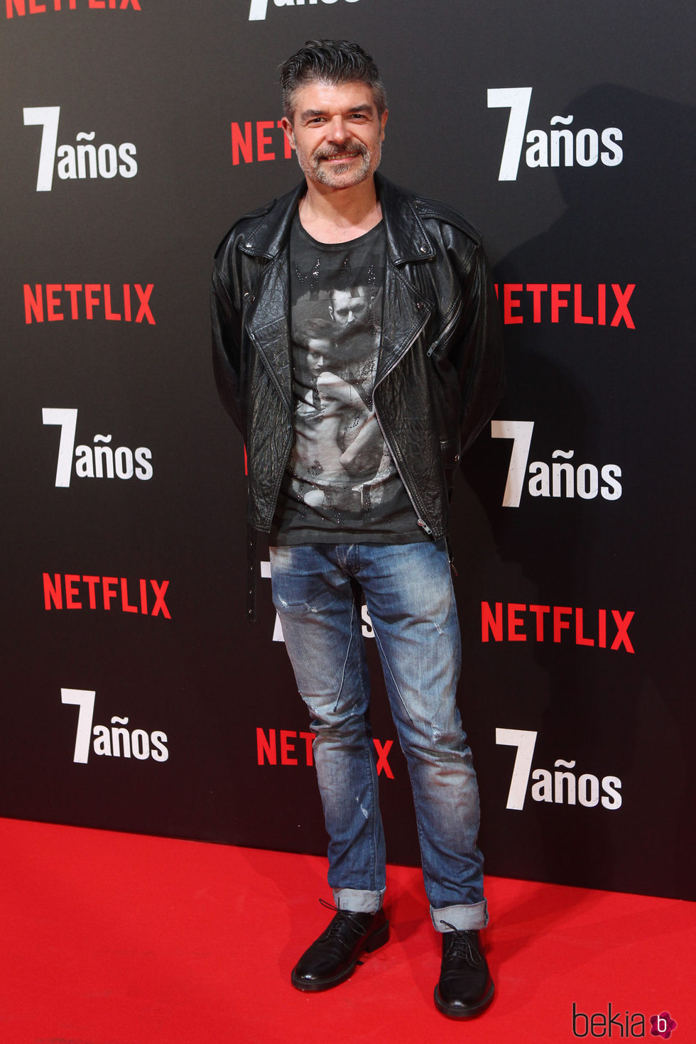 Nacho Guerreros en la premiere de '7 años' en Madrid