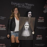 Lorena de 'OT 5' en la presentación de la semana ' Halloween 2016 ' del Parque de Atracciones de Madrid.