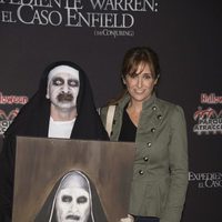 Ana Escribano en la presentación de la semana 'Halloween 2016' del Parque de Atracciones de Madrid