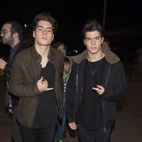 Los Gemeliers en la presentación de la semana 'Halloween 2016' del Parque de Atracciones de Madrid