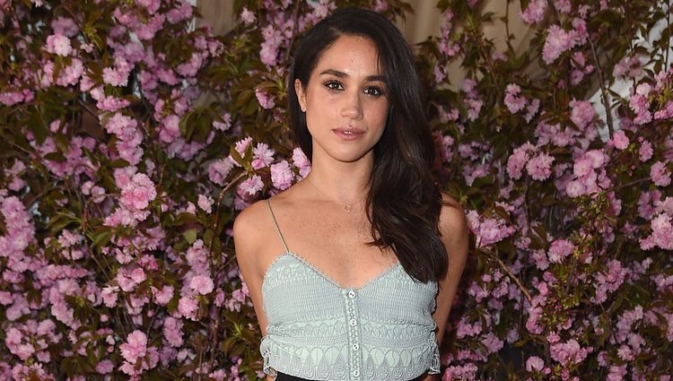 Meghan Markle en una fiesta de L'Oreal