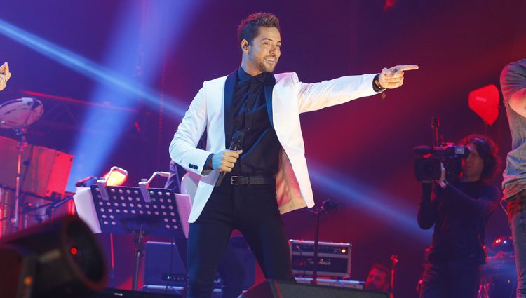 David Bisbal en  el concierto de 'OT. El reencuentro'