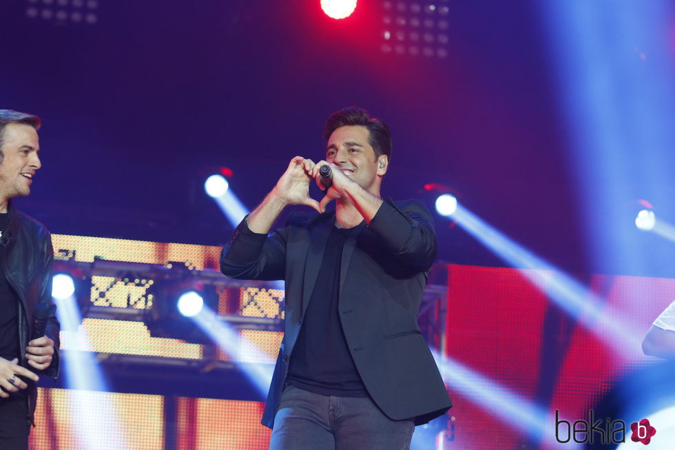 David Bustamante en el concierto de 'OT. El reencuentro'