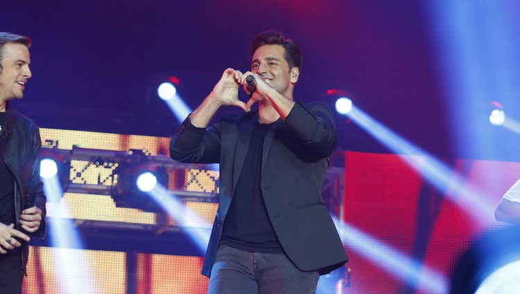 David Bustamante en el concierto de 'OT. El reencuentro'