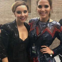 Chenoa y Rosanna Zanetti posando juntas