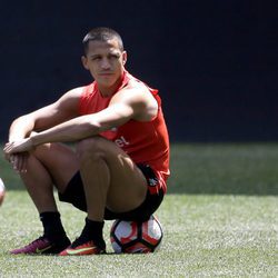 Alexis Sánchez actual jugador del Arsenal 