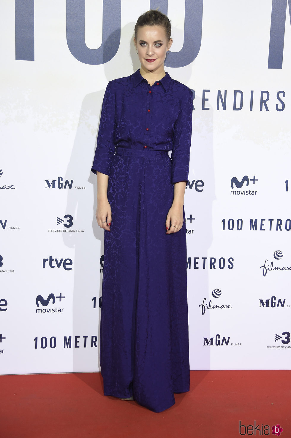 Alba Ribas en el estreno de '100 metros' en Madrid