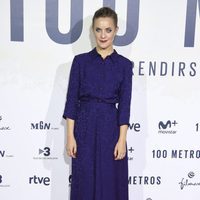 Alba Ribas en el estreno de '100 metros' en Madrid