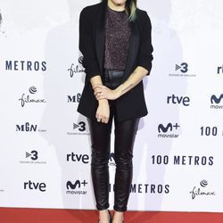 Angy en el estreno de '100 metros' en Madrid