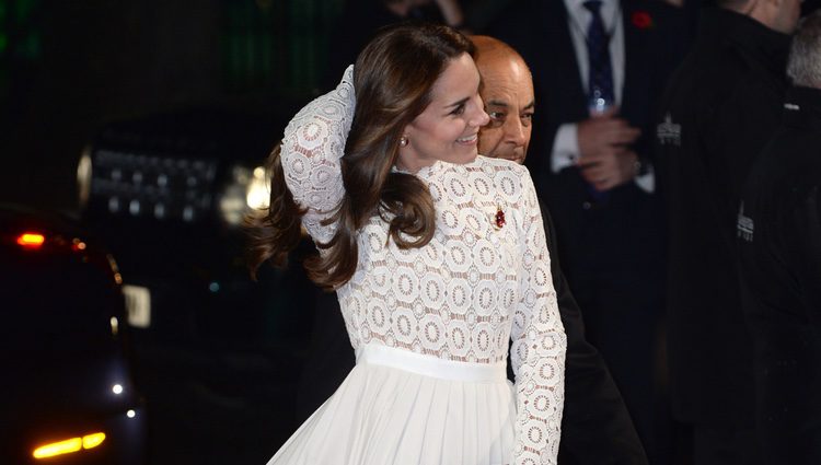 Kate Middleton en el estreno de 'A street cat named Bob'