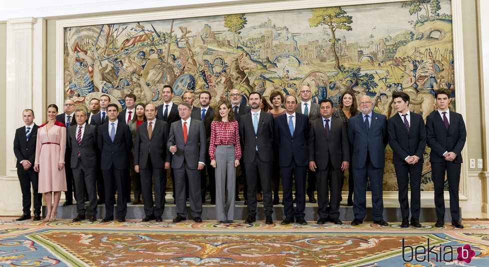 La Reina Letizia en una audiencia con los representantes de 'Un juguete, una ilusión'