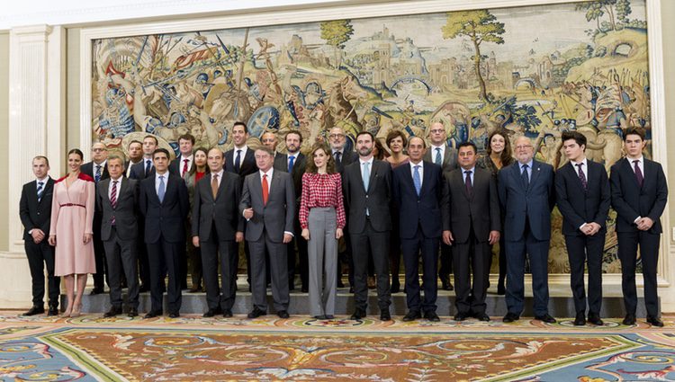 La Reina Letizia en una audiencia con los representantes de 'Un juguete, una ilusión'