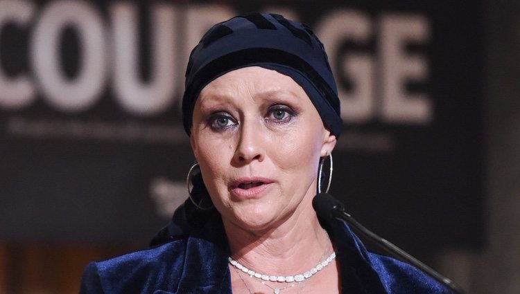 Shannen Doherty en los Premio al Valor de la Sociedad Americana del Cáncer