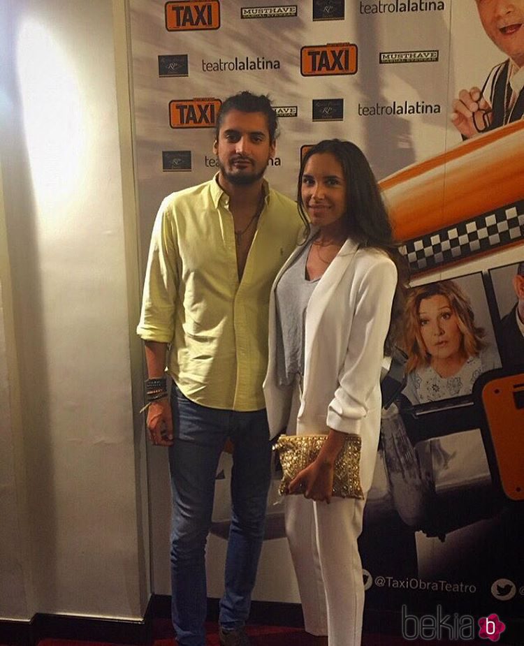 Jacko Monroy y Carolina Trujillo en el estreno de 'Taxi'