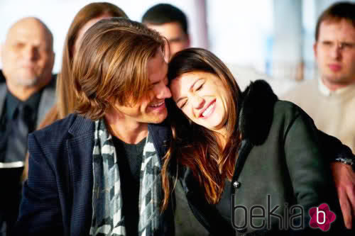 Jared Padalecki junto a su mujer Genevieve Cortese