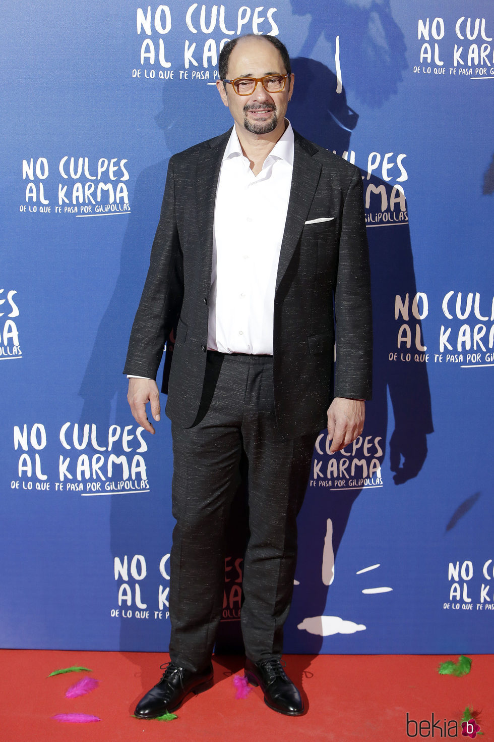 Jordi Sánchez durante la premiere de la película 'No culpes al karma de lo que te pasa por gilipollas'