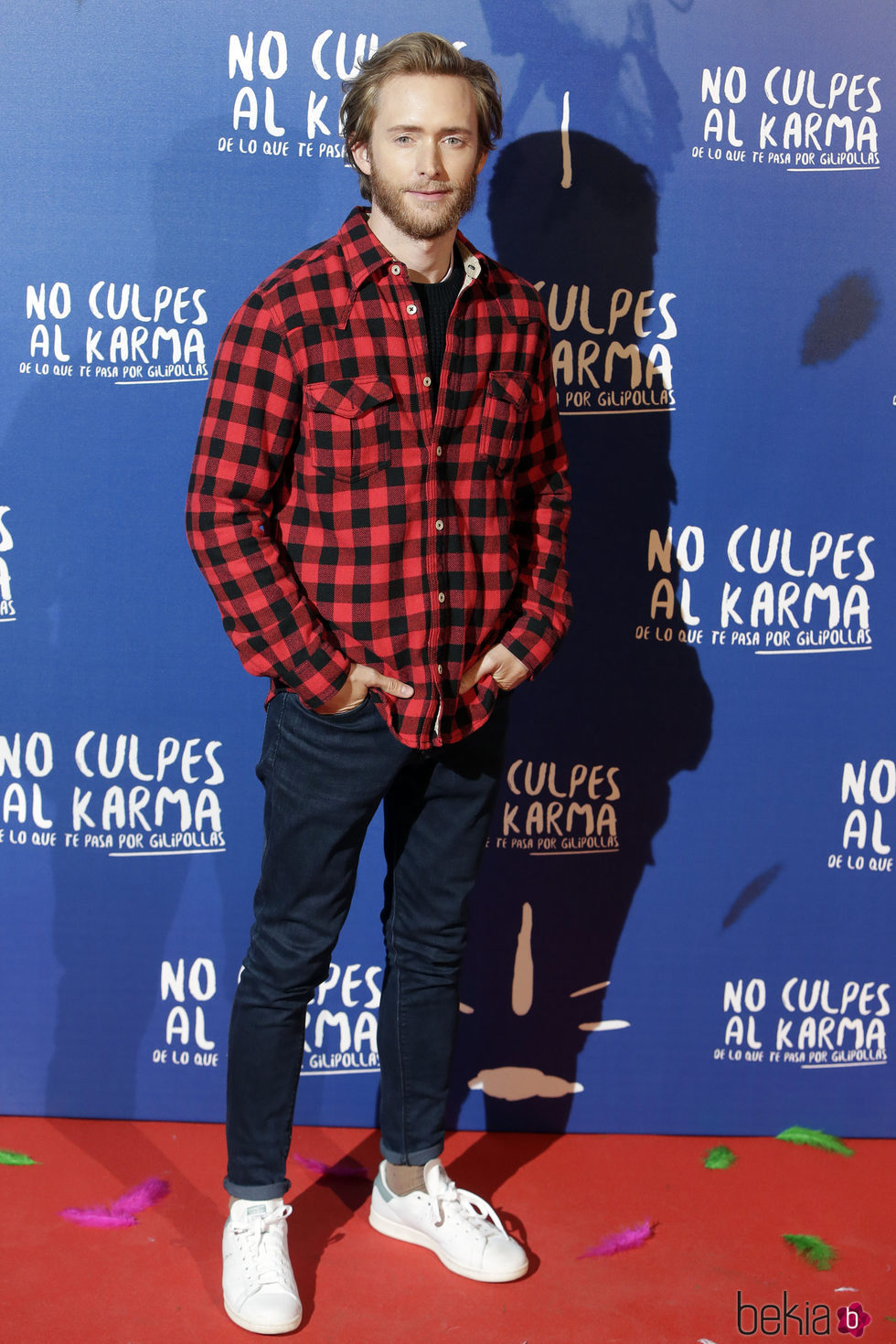 Pablo Rivero durante la premiere de la película 'No culpes al karma de lo que te pasa por gilipollas'