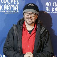 Santiago Segura durante la premiere de la película 'No culpes al karma de lo que te pasa por gilipollas'