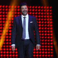 Tony Aguilar en la ceremonia de entrega de los Premios Ondas 2016