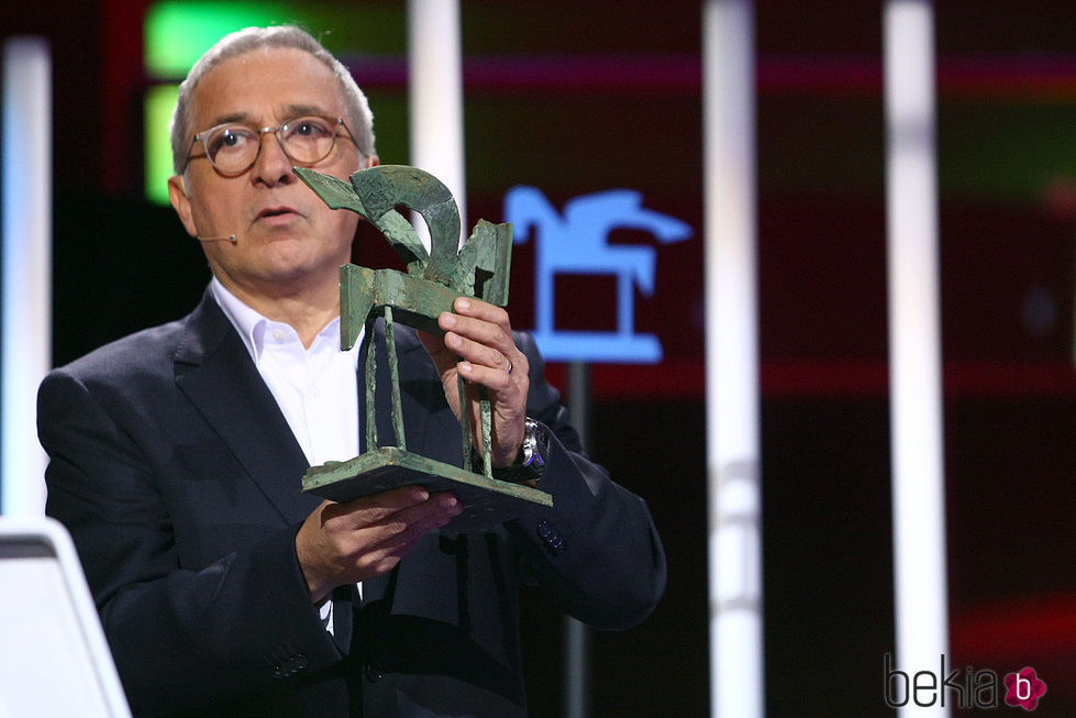 Javier Sardá en la ceremonia de entrega de los Premios Ondas 2016