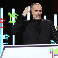 Miguel Bosé en la ceremonia de entrega de los Premios Ondas 2016