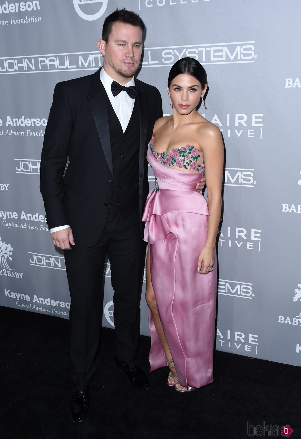 Jenna Dewan-Tatum y Channing Tatum en la Gala Baby2Baby 2016