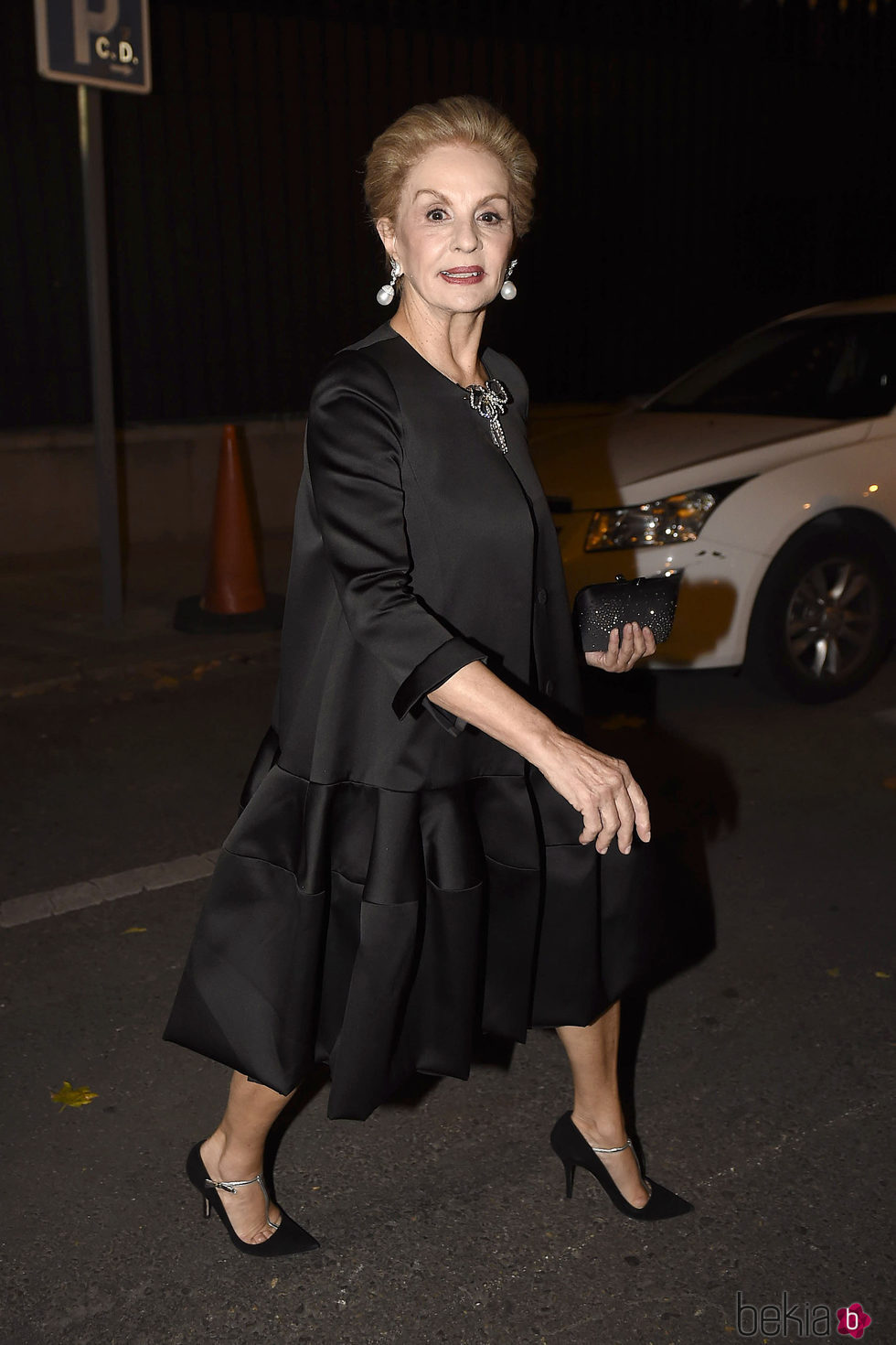 Carolina Herrera en la fiesta en su honor