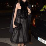 Nuria March en la fiesta en honor a Carolina Herrera