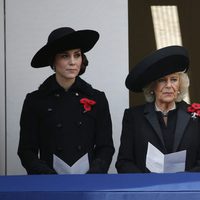 Kate Middleton, Camilla Parker Bowles y Sophie Rhys Jones en el Día del Recuerdo 2016